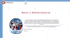 Desktop Screenshot of mytwofrontteeth.org